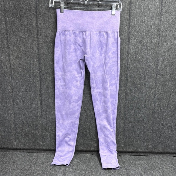 Purple High-Waisted Seamless Leggings - Picture 3 of 3